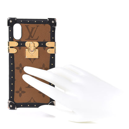 Louis Vuitton Reverse Monogram Eye-Trunk iPhone X Case 2 of 7