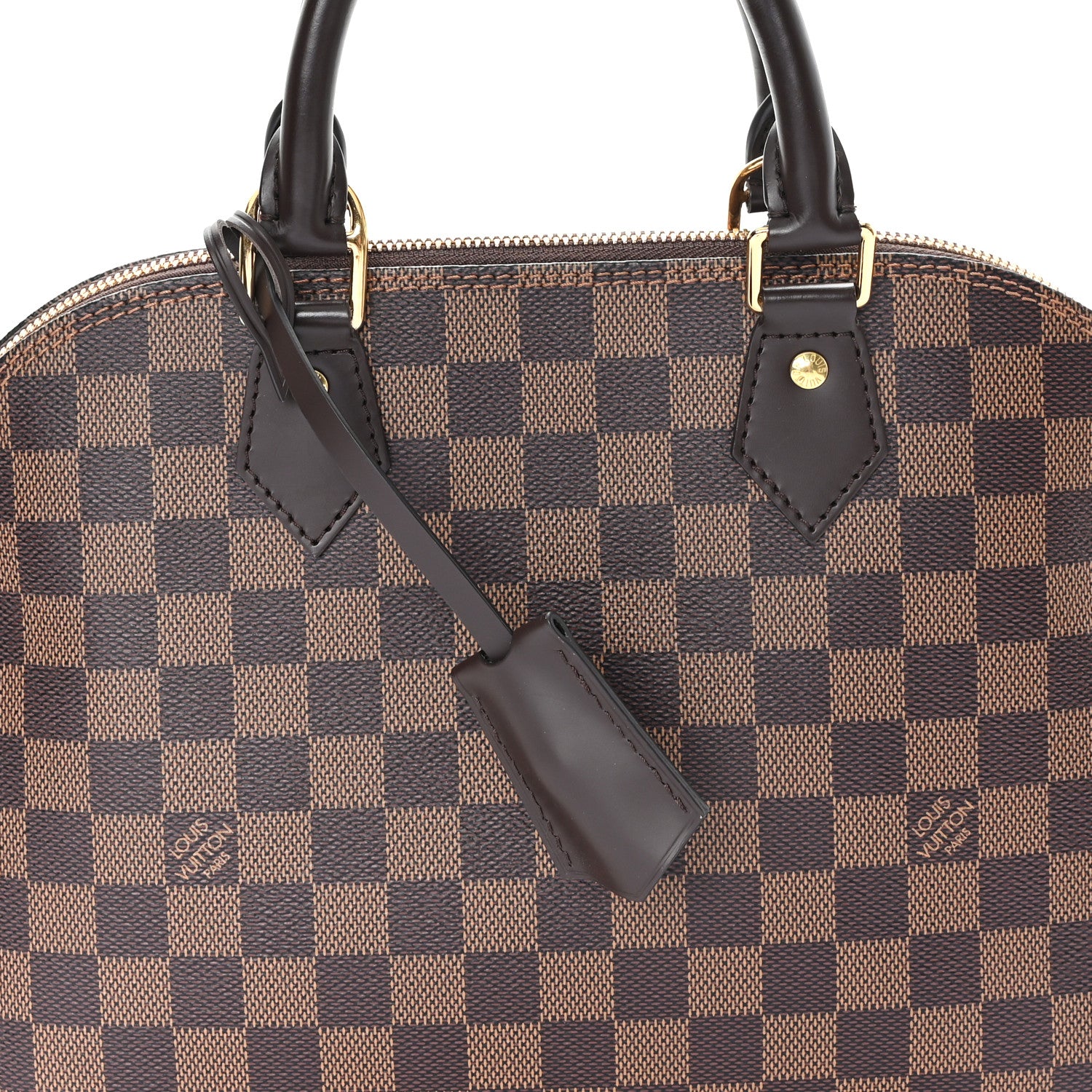 Louis Vuitton Damier Ebene Alma MM 7 of 9