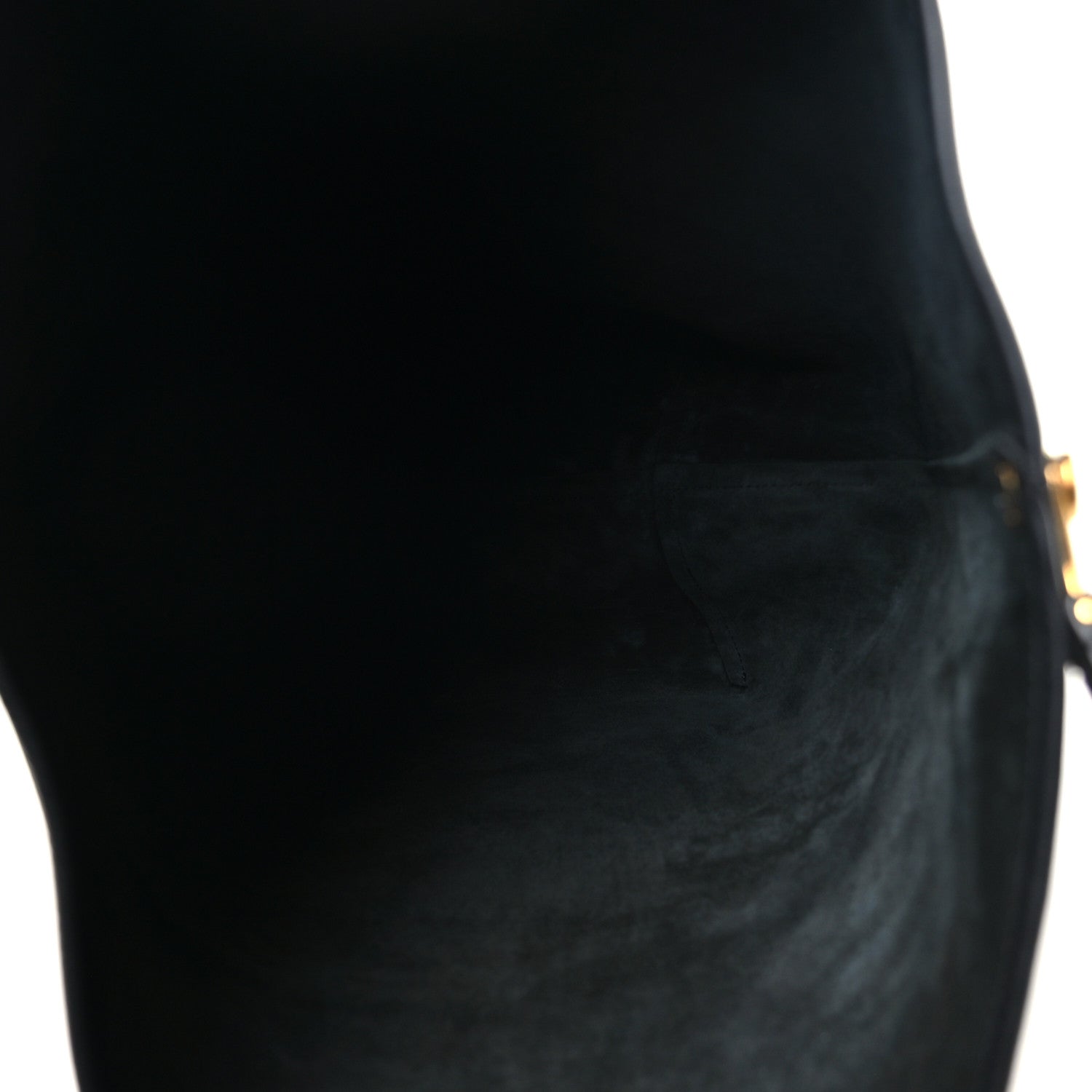 The Row Grained Calfskin Large N/S Hook Tote Black 4 of 8