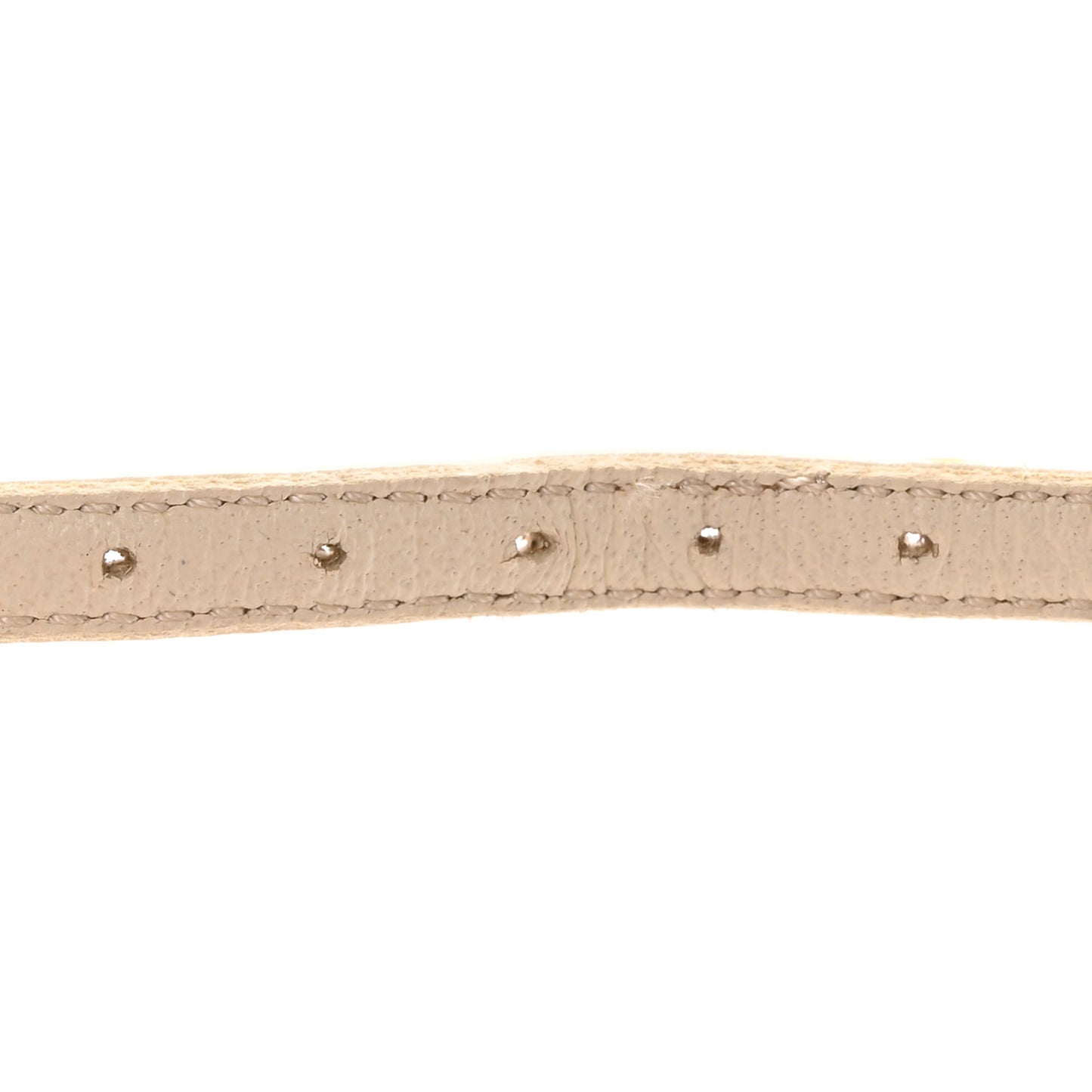 Lambskin Stretch Chain Strap 90mm Sandals 37.5 Sea Salt