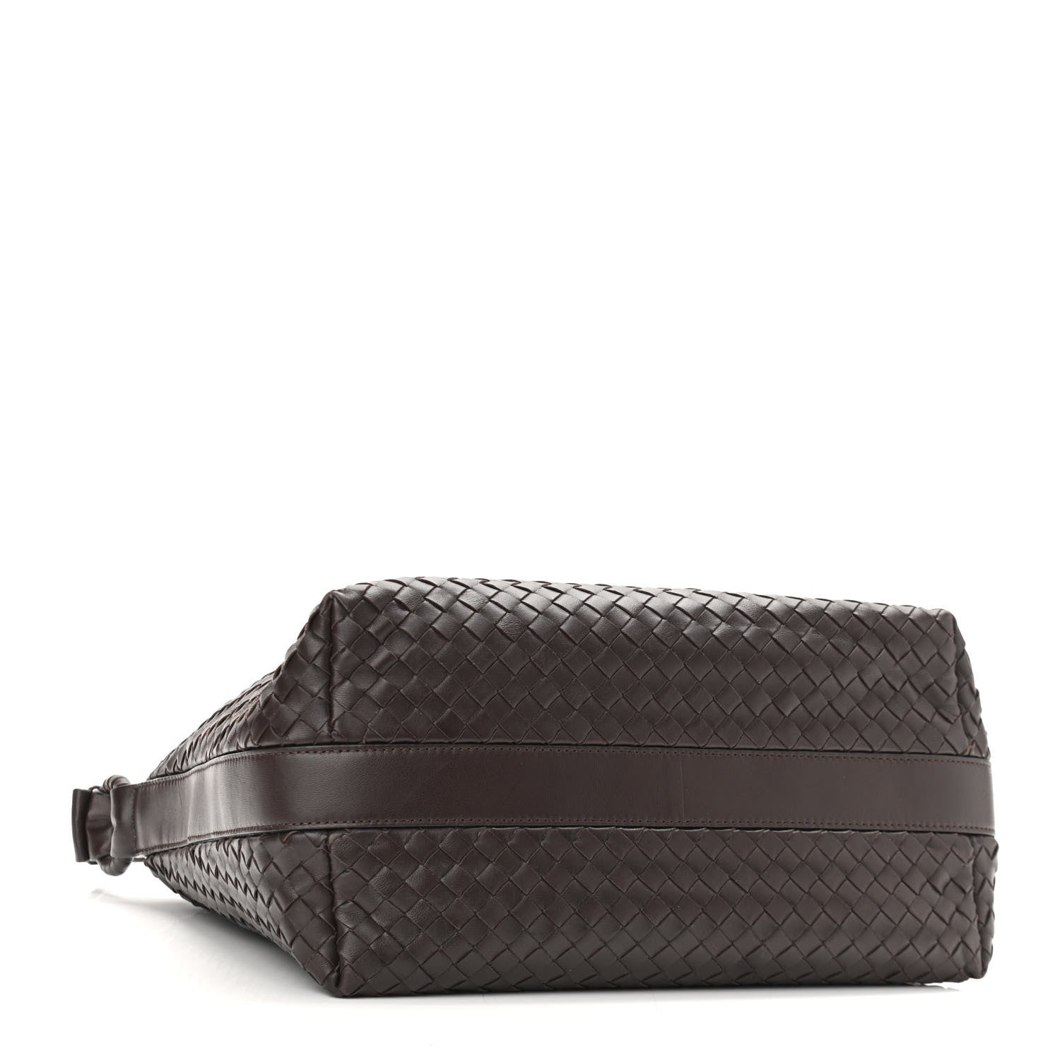 Bottega Veneta Nappa Intrecciato Shoulder Bag Ebano 3 of 9