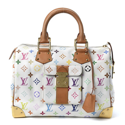 Louis Vuitton Monogram Multicolor Speedy 30 White 1 of 8