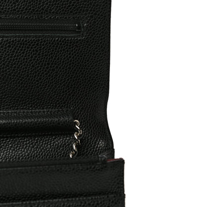 Chanel Caviar Quilted Wallet On Chain WOC Black 24 of 29