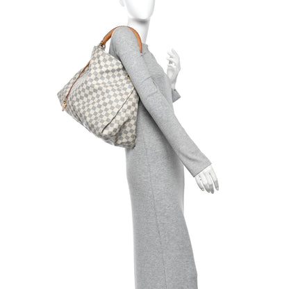 Louis Vuitton Damier Azur Artsy MM 2 of 10
