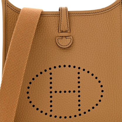 Hermes Taurillon Clemence Evelyne TPM Biscuit 8 of 11