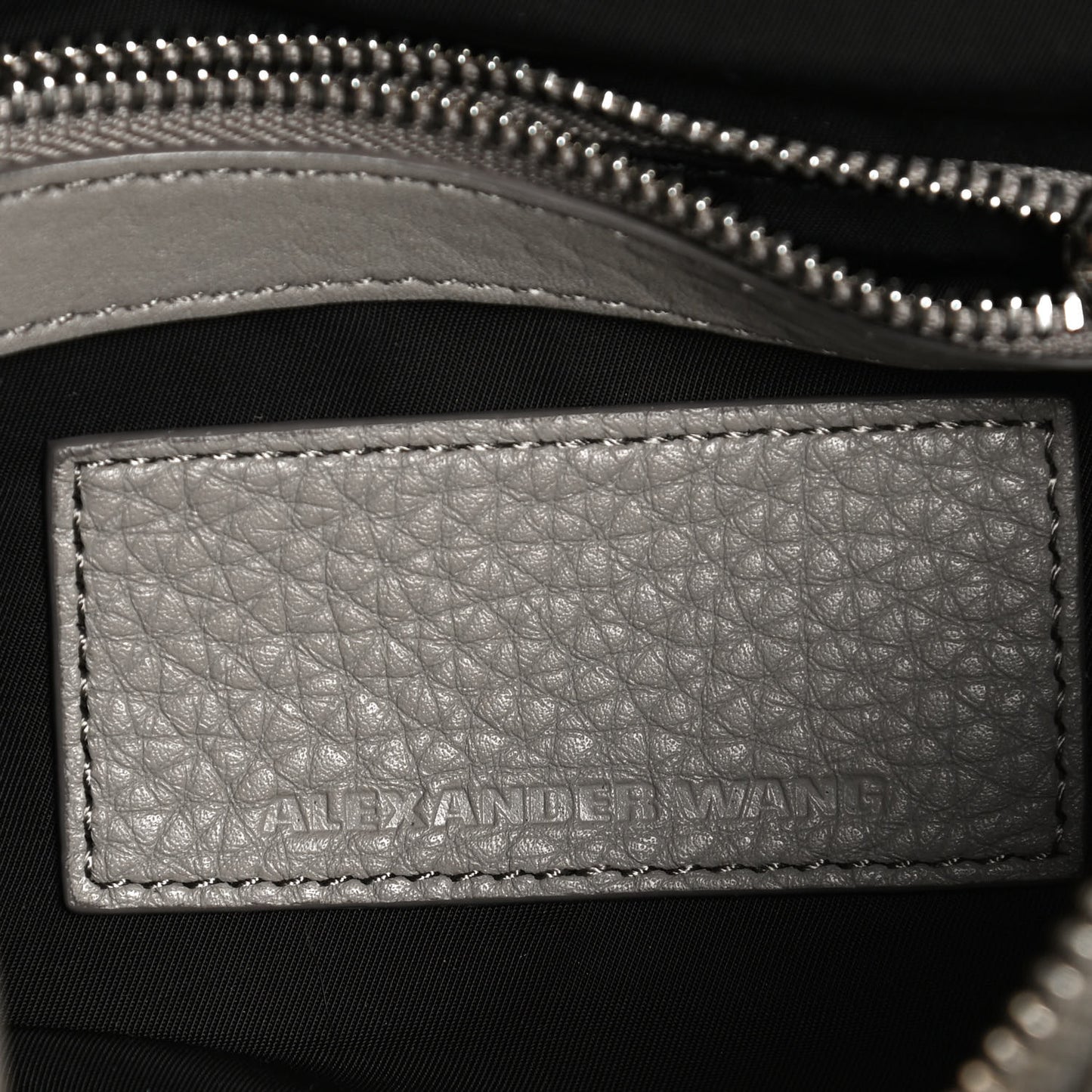 Pebbled Lambskin Mini Rockie Mink Silver Hardware