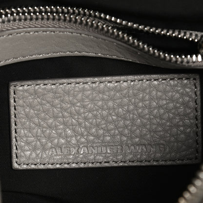 Alexander Wang Pebbled Lambskin Mini Rockie Mink Silver Hardware 11 of 12