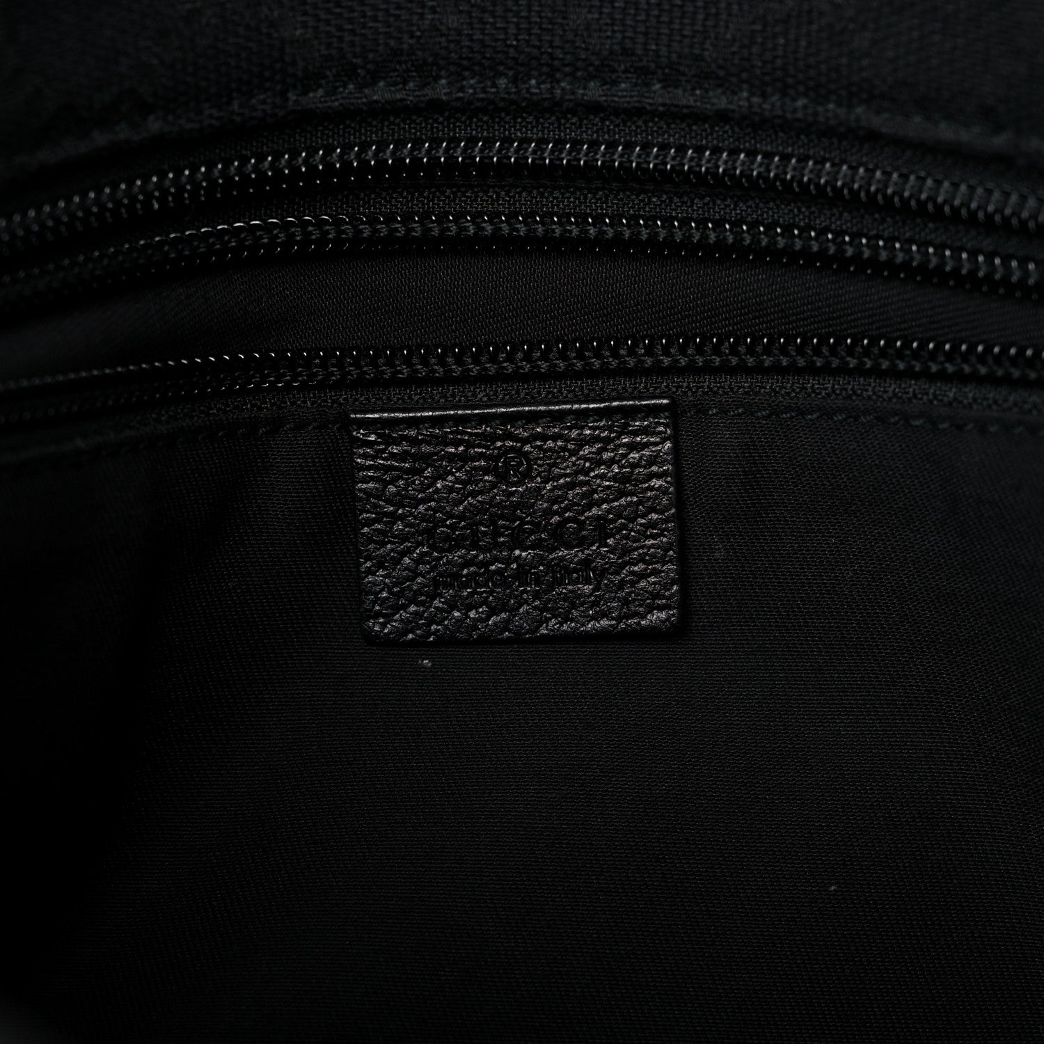 Gucci Monogram Web Small Flat Messenger Crossbody Black 6 of 15