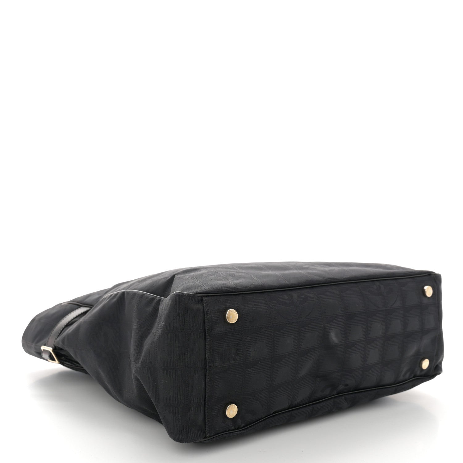 Chanel Nylon Medium Travel Tote Black 4 of 13