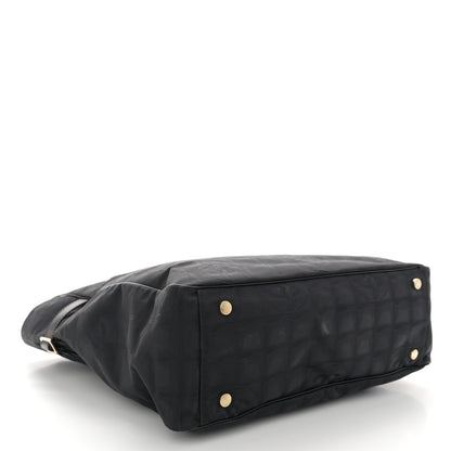 Chanel Nylon Medium Travel Tote Black 4 of 13