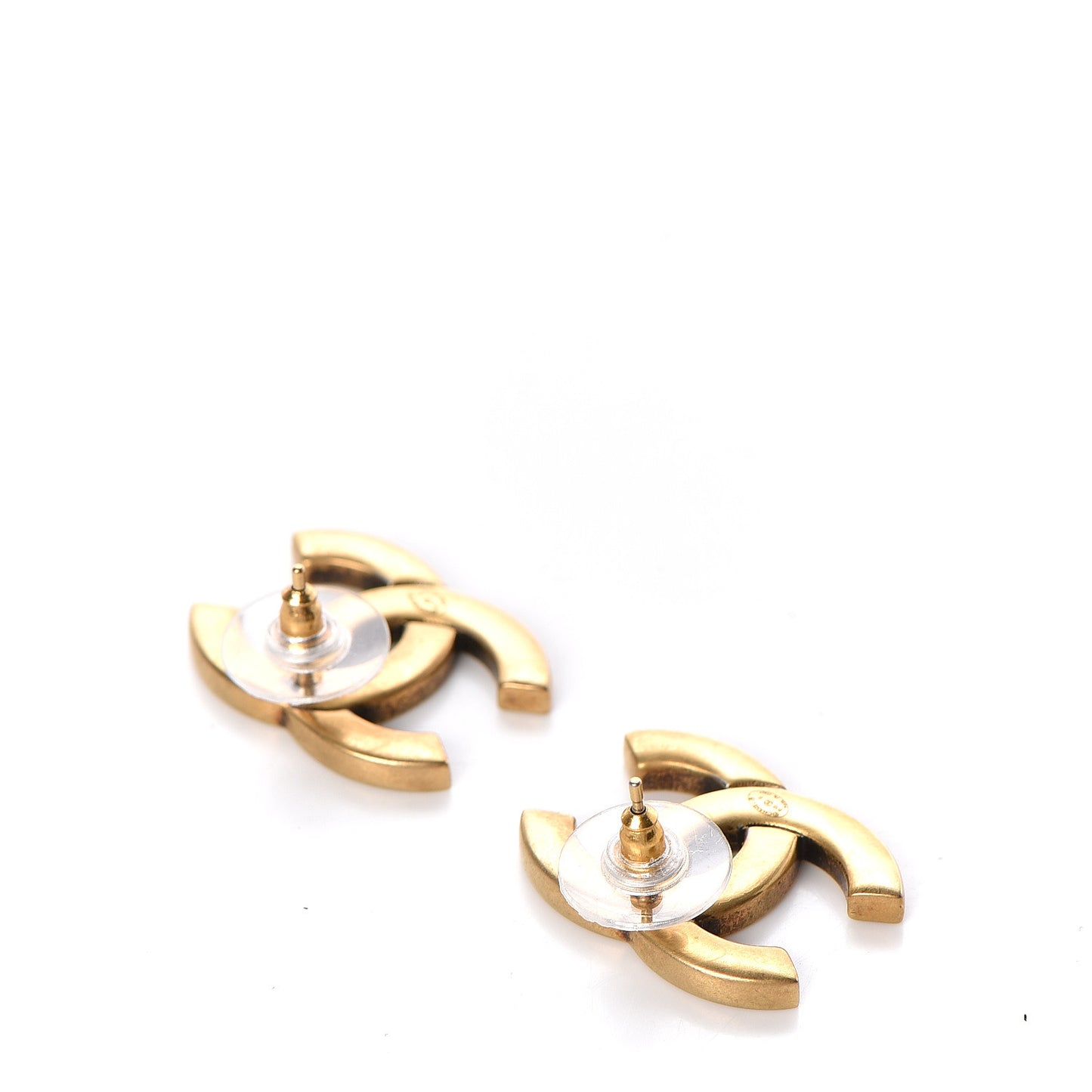 CC Chain Earrings Gold