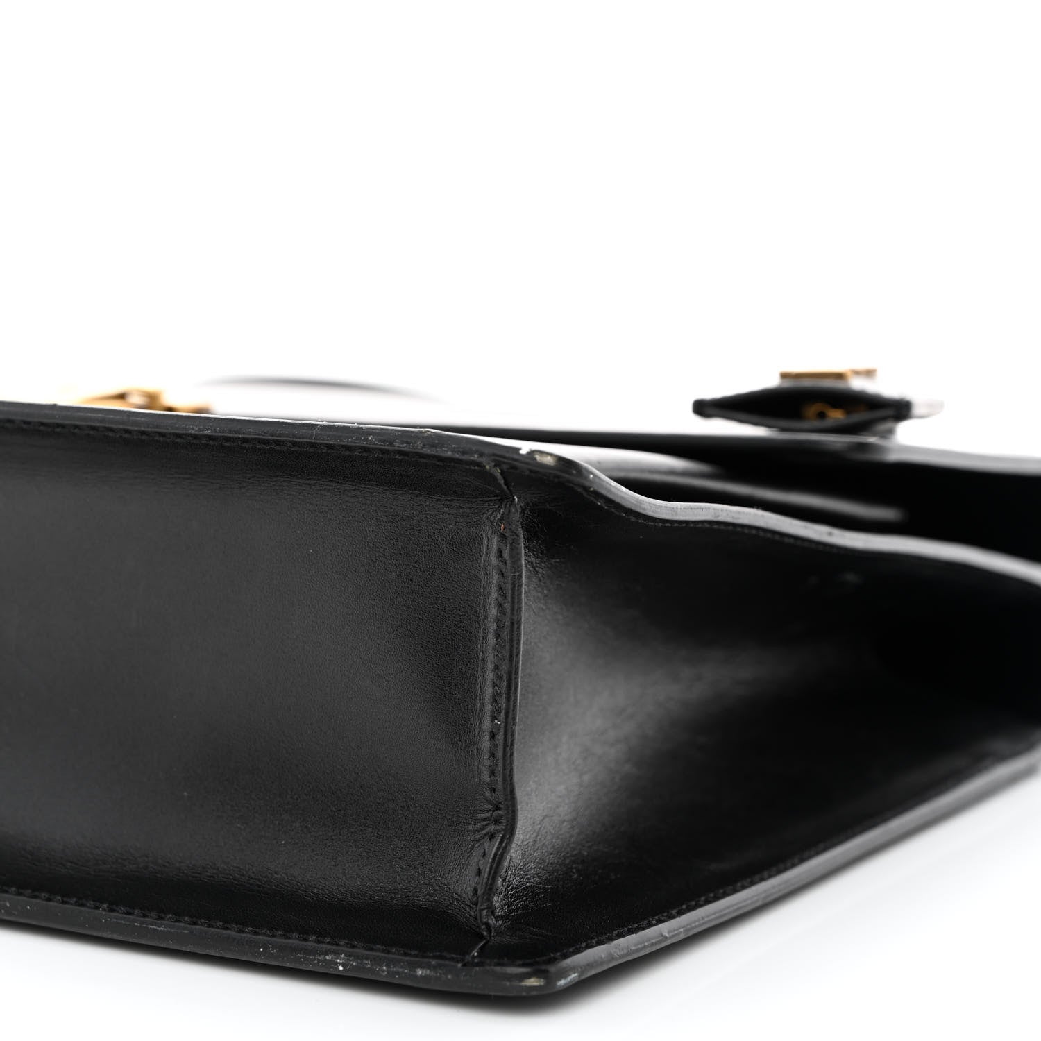 Saint Laurent Smooth Calfskin Large High School Satchel Black 10 of 12