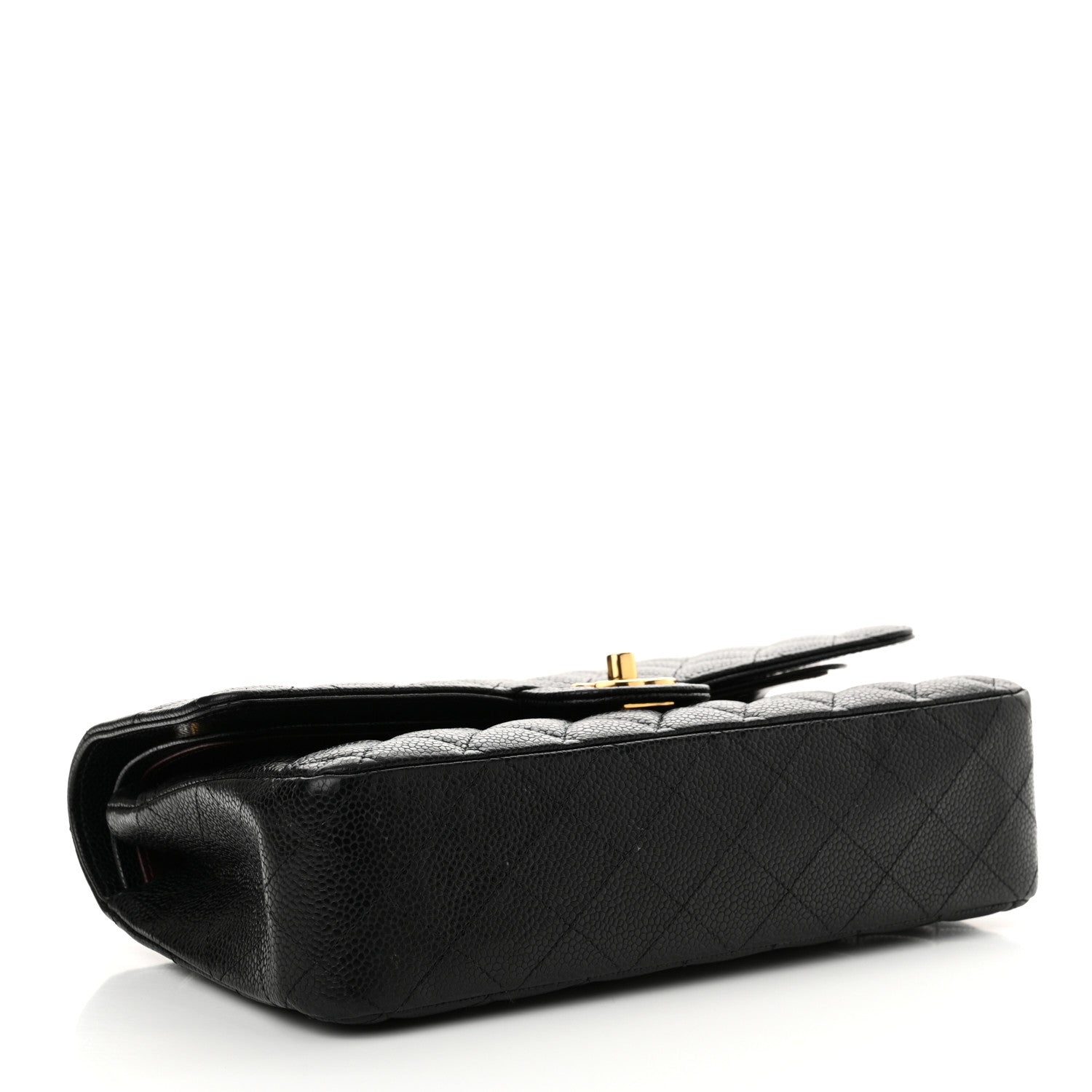 Chanel Caviar Quilted Medium Double Flap Black 4 of 15