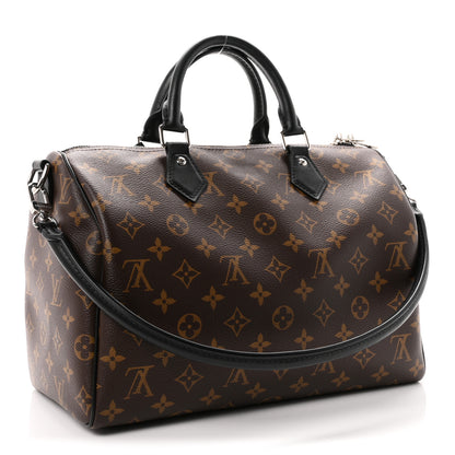 Louis Vuitton Monogram Speedy Soft 30 Dark 3 of 9