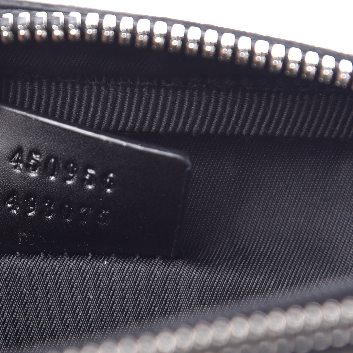 GG Supreme Monogram Web Belt Bag Black