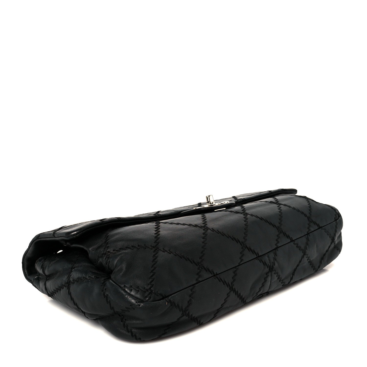 Chanel Lambskin Ultimate Stitch Maxi Flap Black 4 of 11