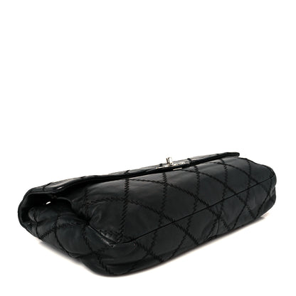 Chanel Lambskin Ultimate Stitch Maxi Flap Black 4 of 11