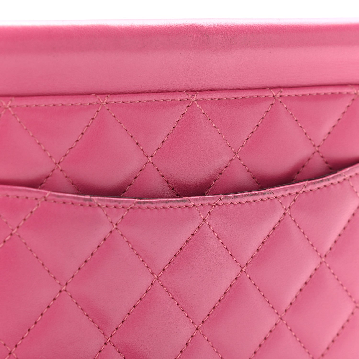 Chanel Lambskin Quilted Medium Crossing Times Flap Pink 10 of 11