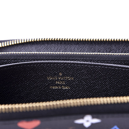 Louis Vuitton Game On Zippy Wallet Black 6 of 8