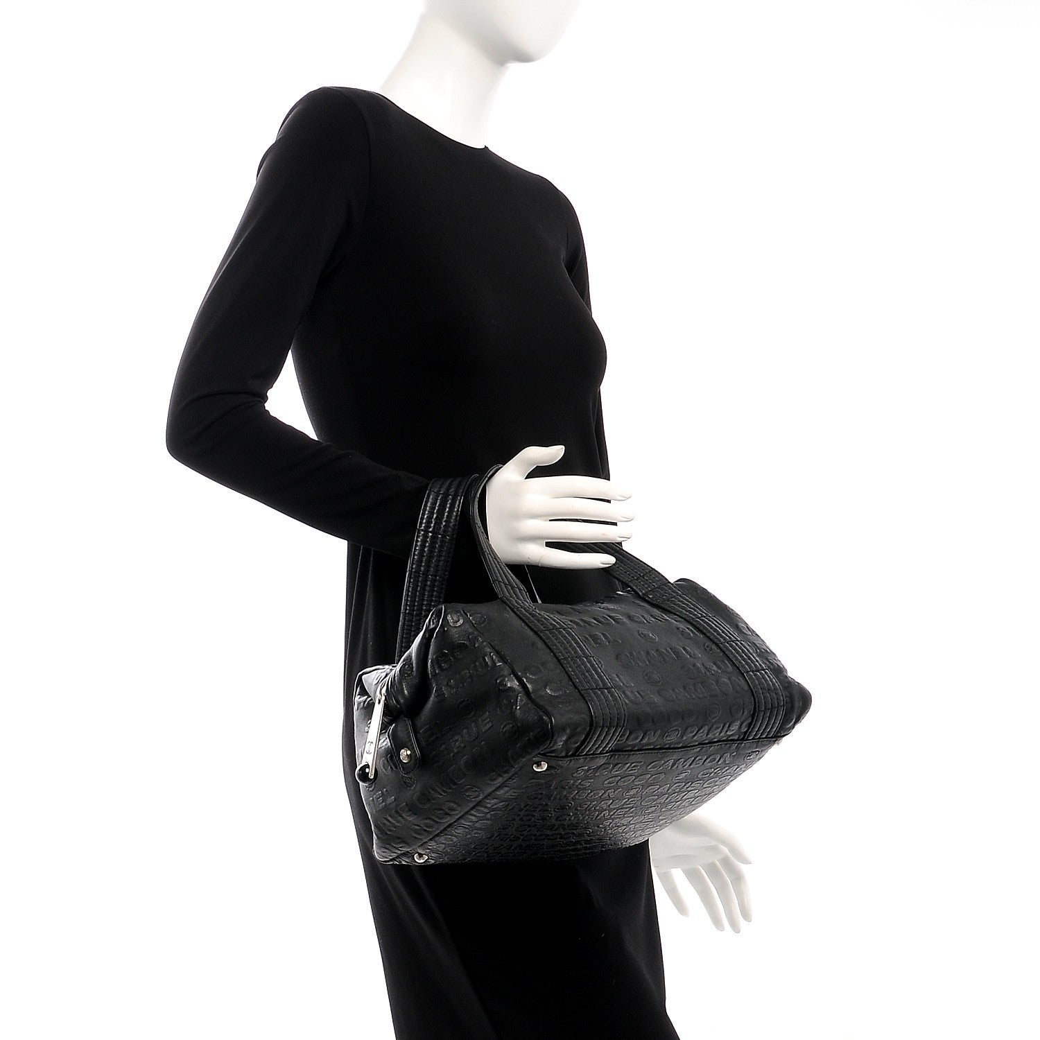 Chanel Calfskin Unlimited Tote Black 2 of 9