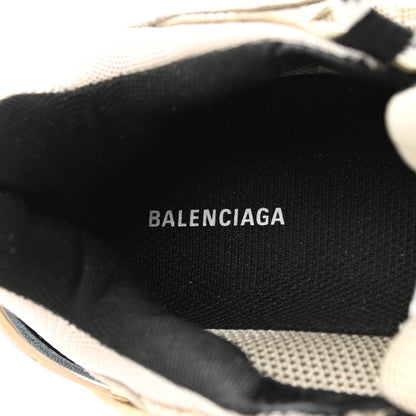 Balenciaga Fabric Mesh Womens Triple S Sneakers 36 Beige Black 6 of 9