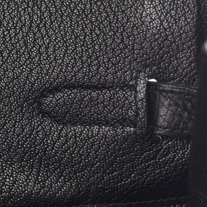 Hermes Taurillon Clemence Birkin 35 Black 17 of 42