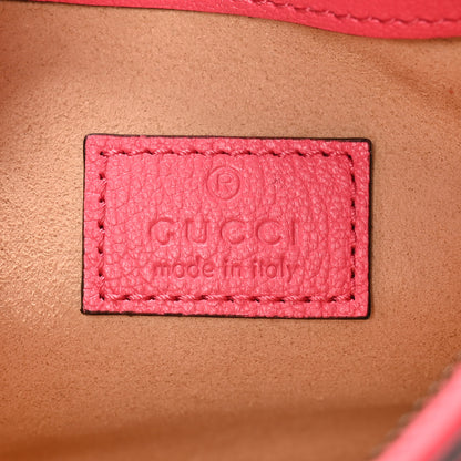 Gucci Goatskin Mini Aphrodite Shoulder Bag Rhodamine Pink 7 of 11