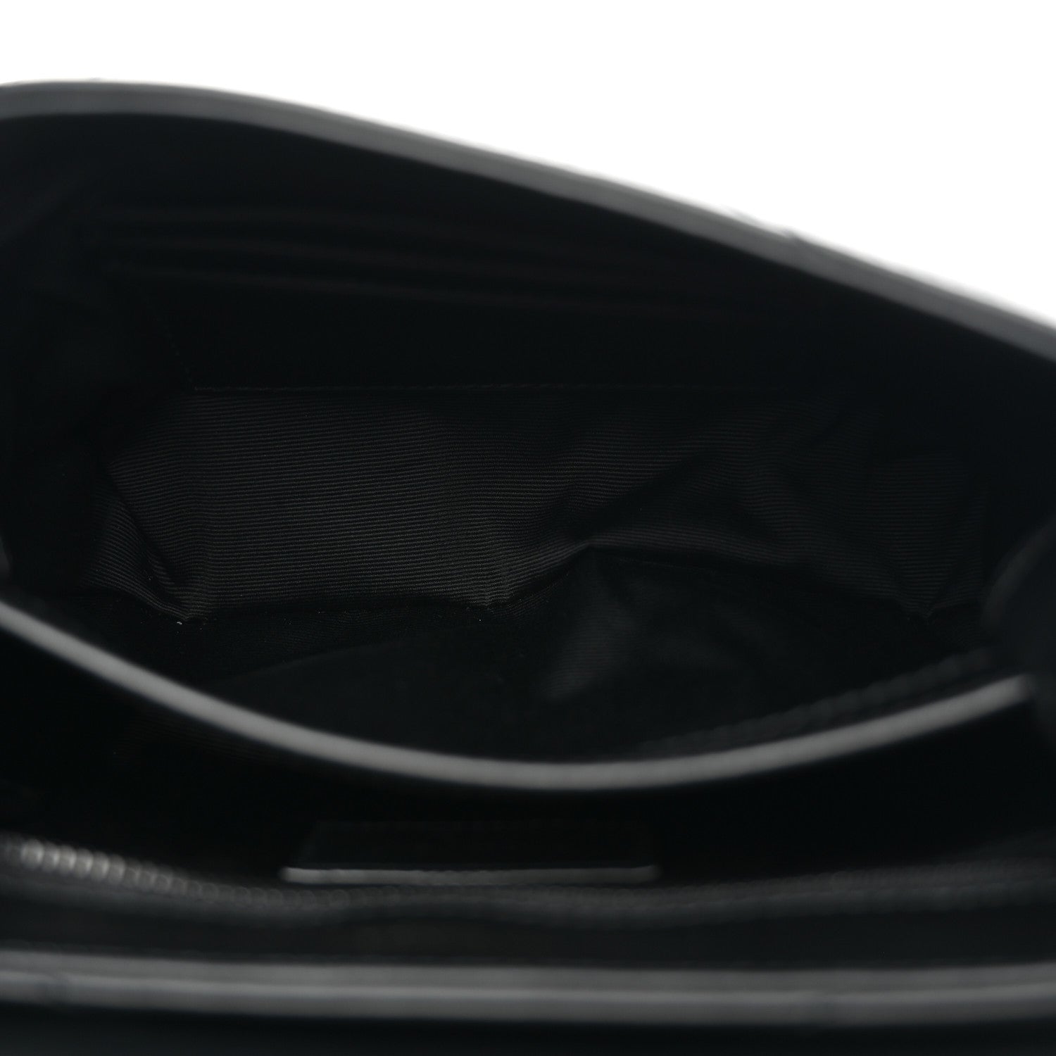 Saint Laurent Calfskin Y Quilted Monogram Monochrome Toy Loulou Crossbody Bag Black 5 of 11