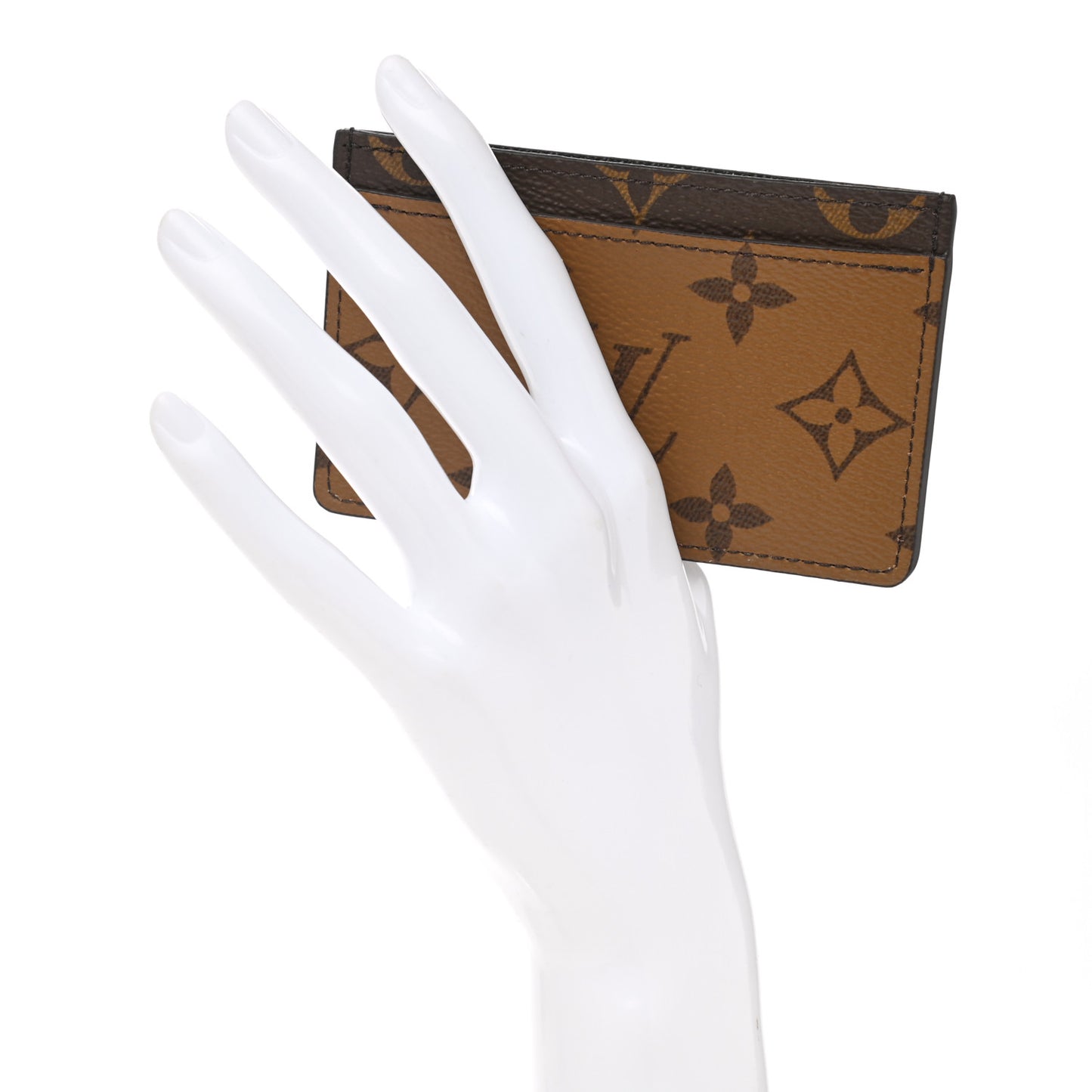 Reverse Monogram Card Holder