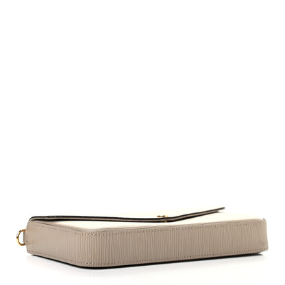 Louis Vuitton Epi Felicie Pochette Chain Wallet Galet 4 of 7