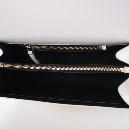 Versace Patent Large Diamante Flap White 5 of 12