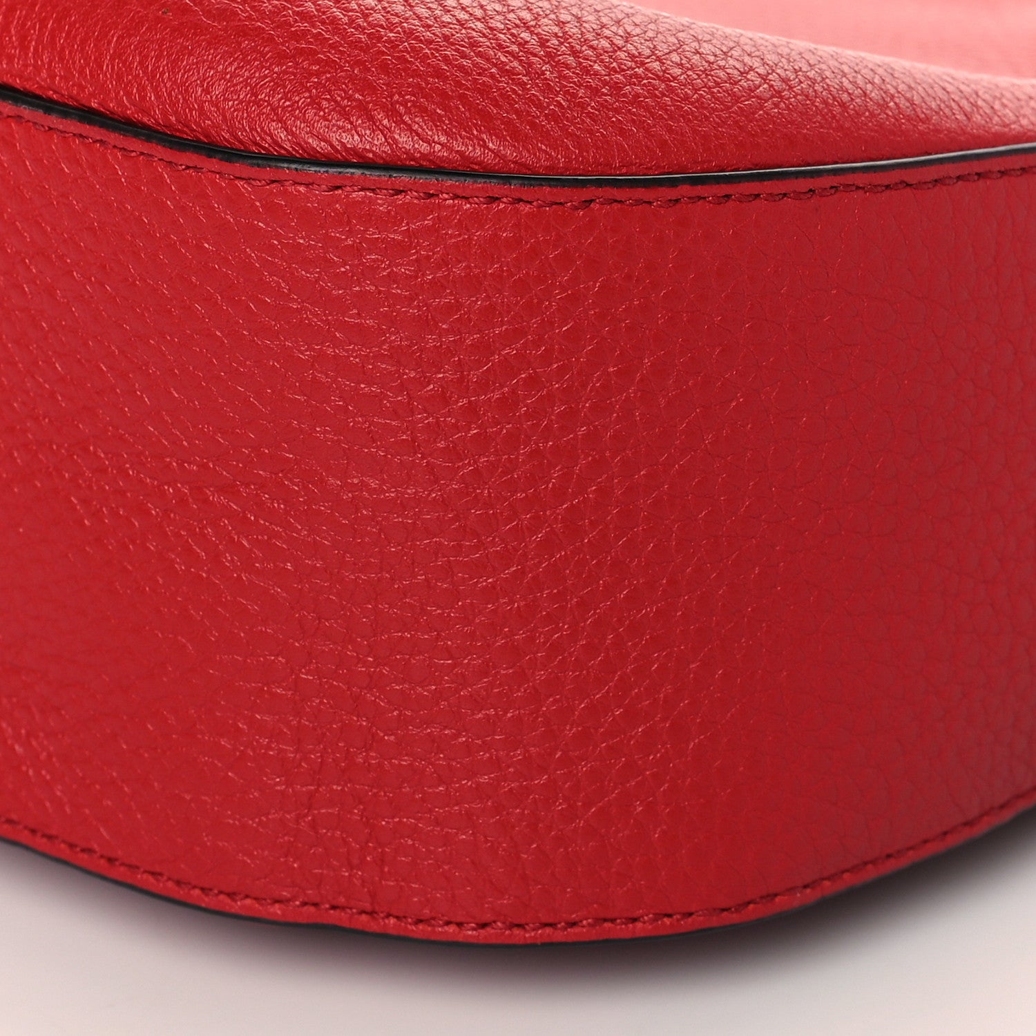 Prada Vitello Phenix Zippered Messenger Hobo Rosso 9 of 9