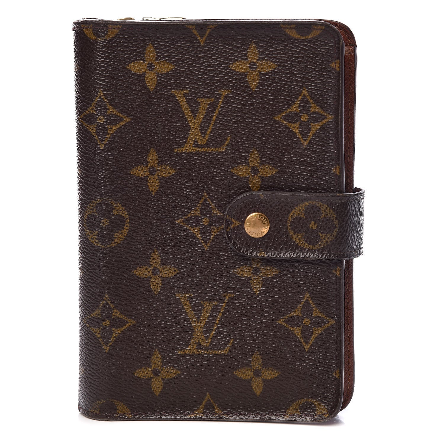 Louis Vuitton Monogram Porte Papier Zippe Wallet 1 of 16