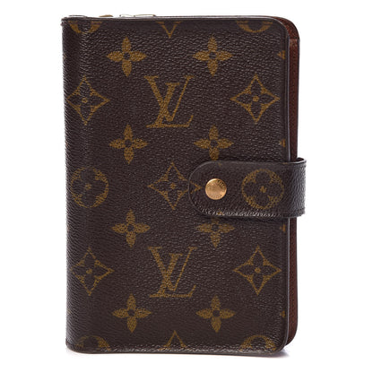 Louis Vuitton Monogram Porte Papier Zippe Wallet 1 of 16