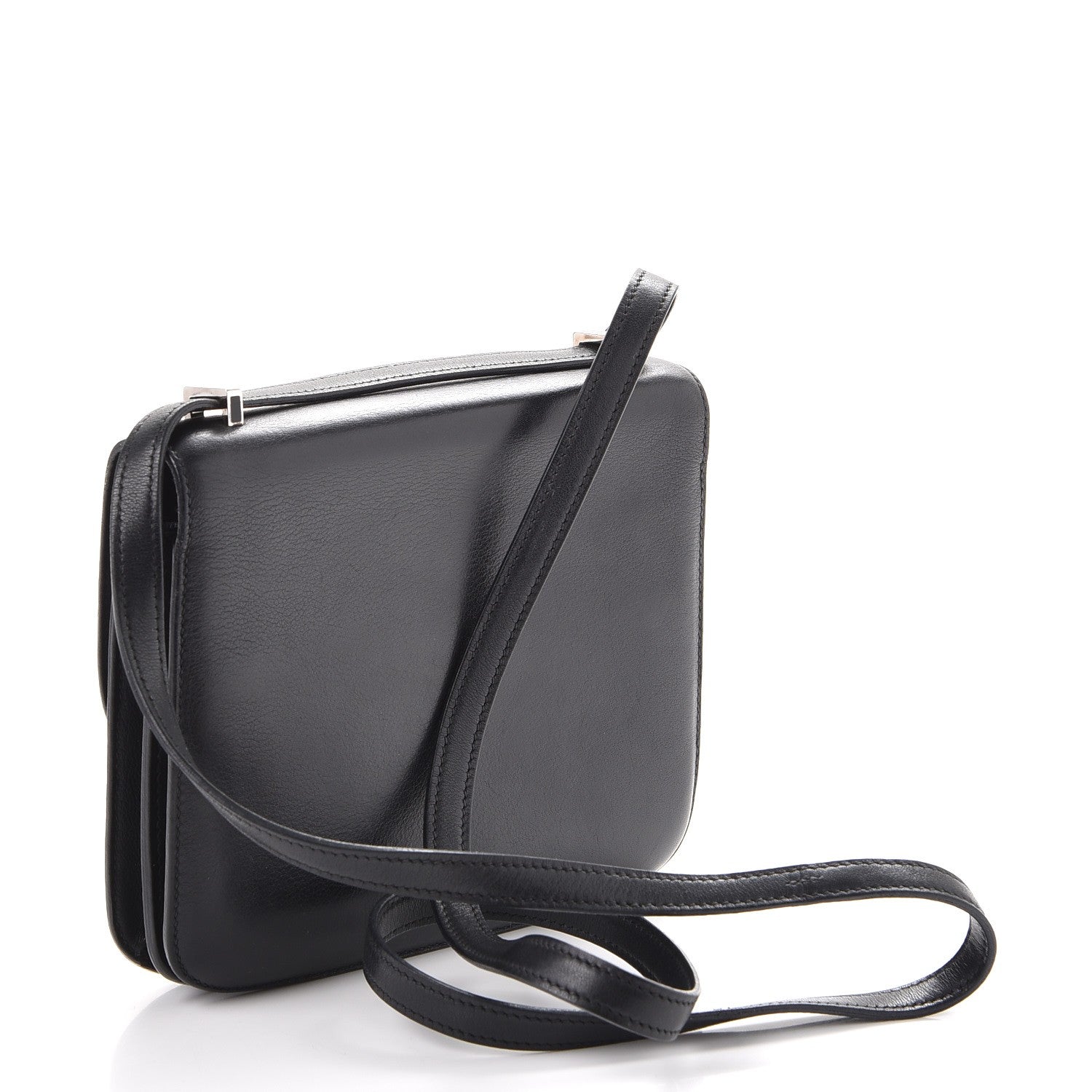 Hermes Veau Swift Enamel Constance 18 Black 3 of 24