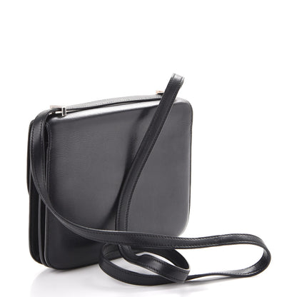 Hermes Veau Swift Enamel Constance 18 Black 3 of 24