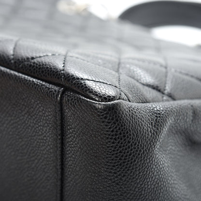 Chanel Caviar Quilted Grand Shopping Tote GST Black 10 of 12