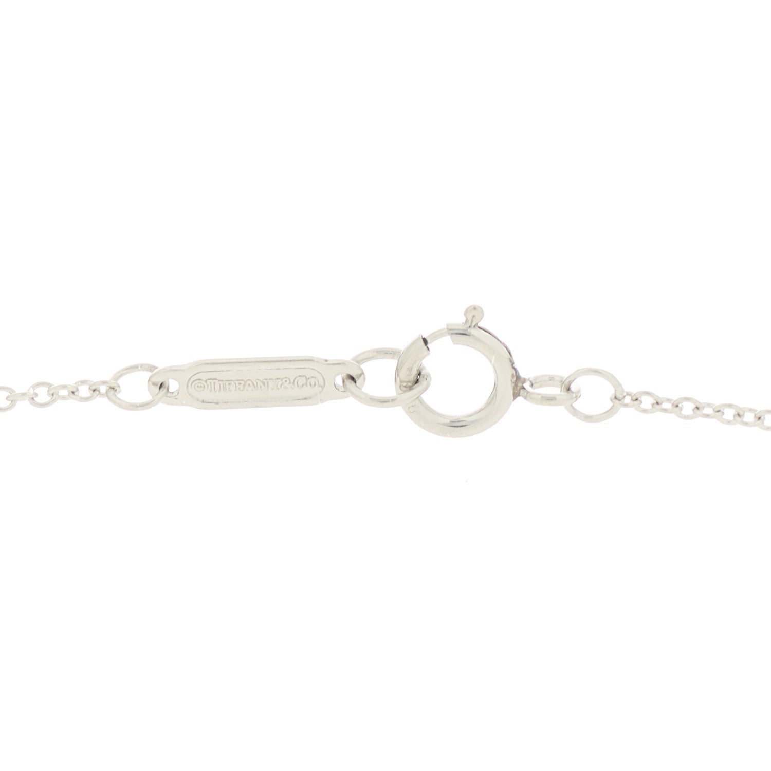 Tiffany Platinum Diamond Enchant Flower Pendant Necklace 3 of 6