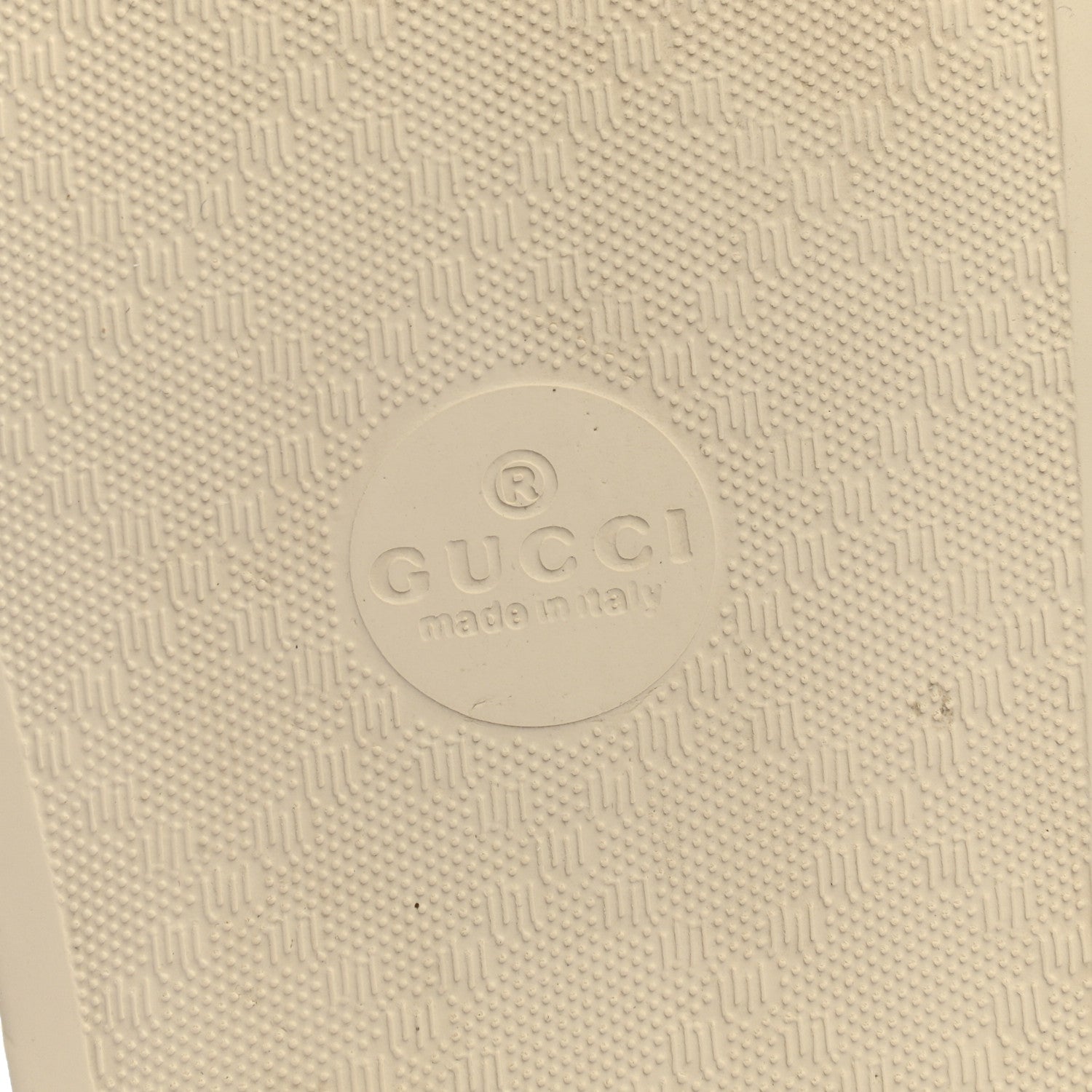 Gucci X BNF Nappa Pantoufle Bananya Womens Pool Slide Sandals 39 Mystic White 6 of 8