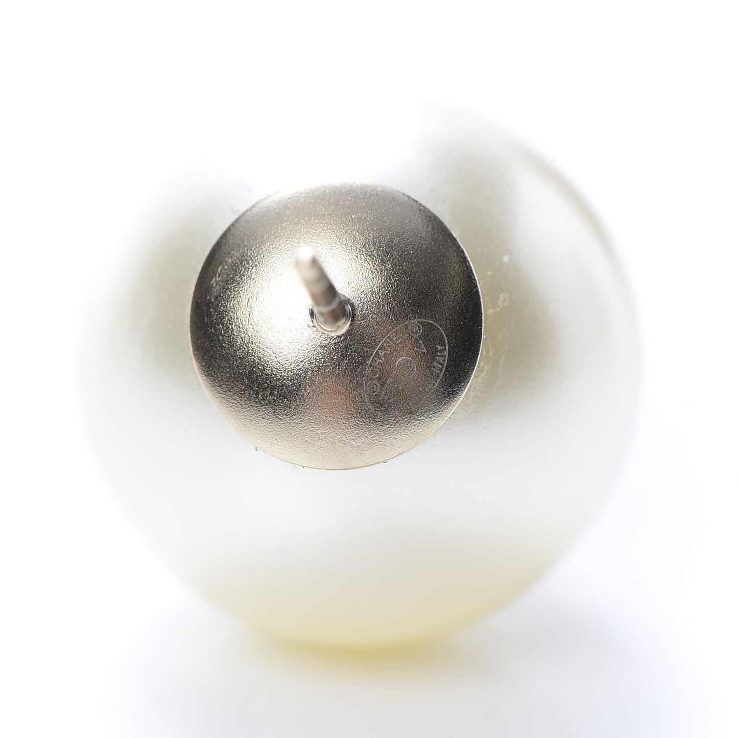Pearl CC Large Earrings Gold