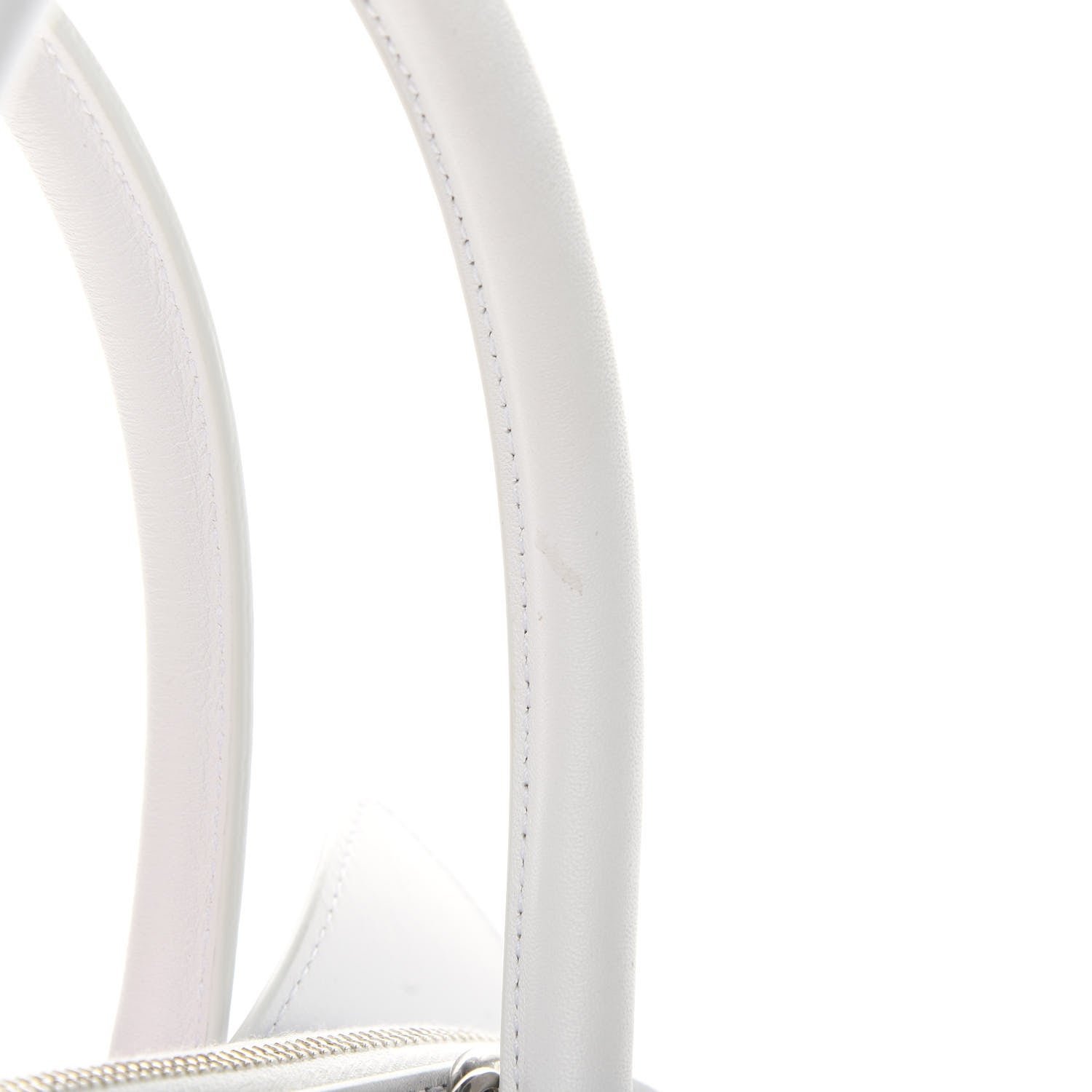 Balenciaga Calfskin Hello Kitty M Ville Top Handle Bag Optic White 13 of 13