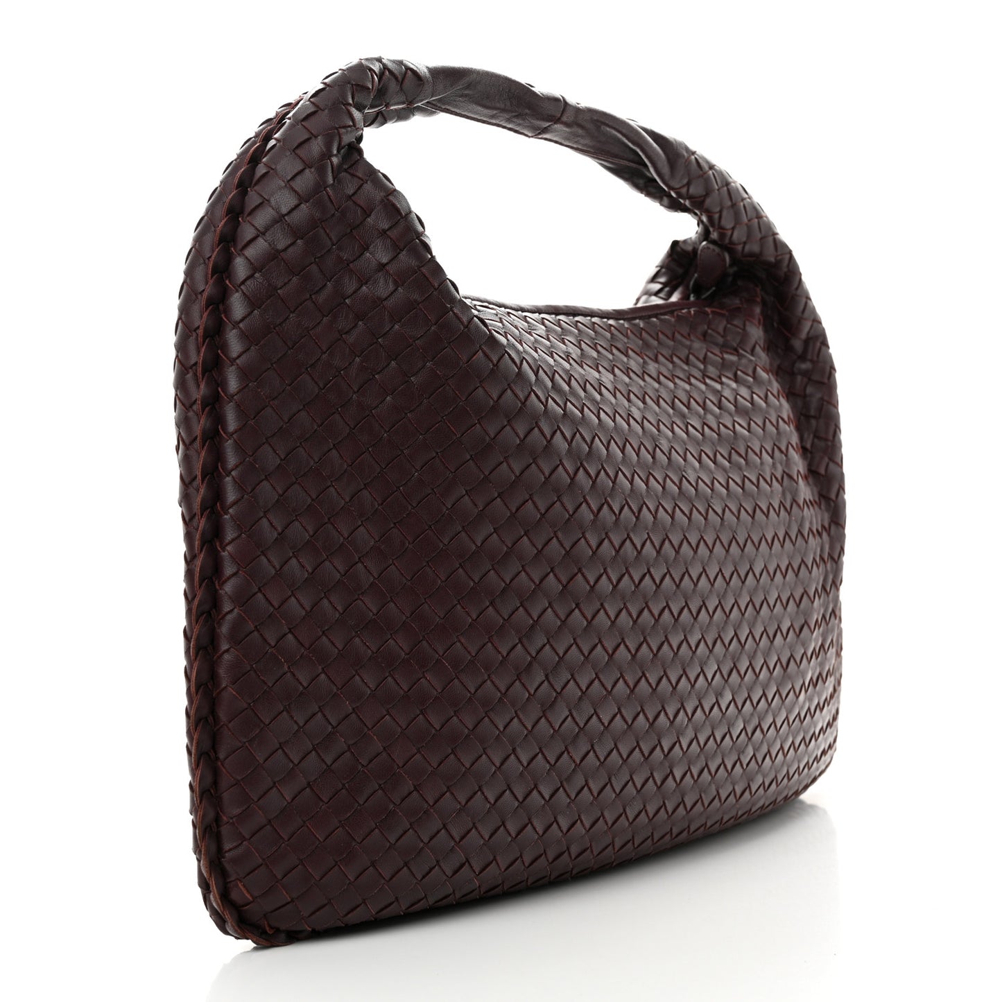 Nappa Intrecciato Large Veneta Hobo Barolo