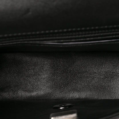 Chanel Lambskin Quilted Mini Rectangular Flap So Black 5 of 9
