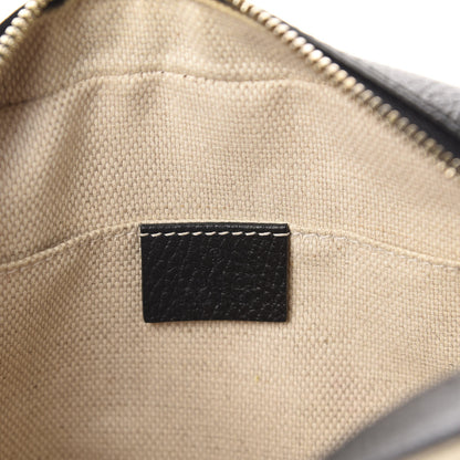 Gucci Dollar Calfskin Bi-Color Small Soho Disco Bag Mystic White Black 8 of 10