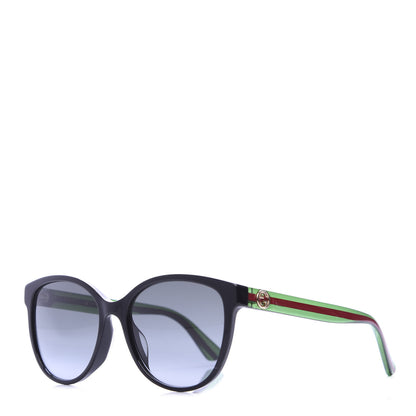 Gucci Acetate Web GG0703SK Sunglasses Black 1 of 8