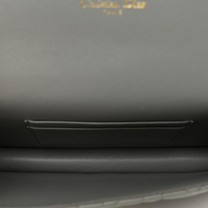 Christian Dior Supple Calfskin Caro Pouch with Chain Cloud Blue 6 of 11