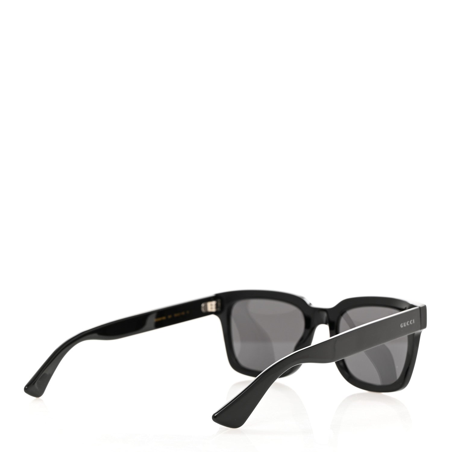 Gucci Polarized Square Frame Web Sunglasses GG0001SN Black 4 of 8