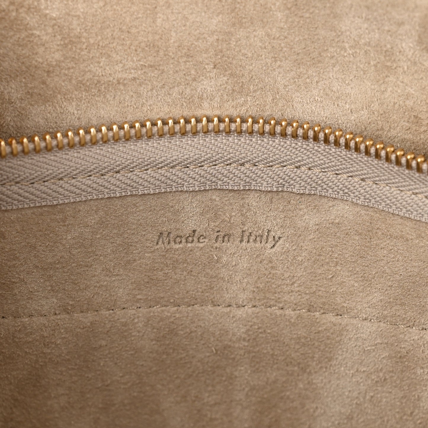 Grained Calfskin Nano Belt Bag Light Taupe