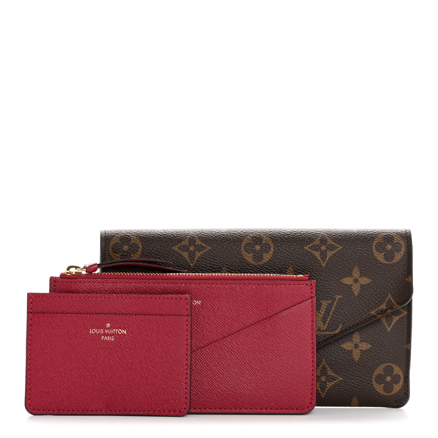 Louis Vuitton Monogram Jeanne Wallet Fuchsia 3 of 11