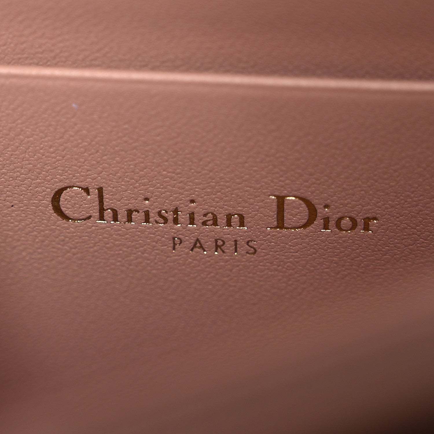 Christian Dior Lambskin Chain Lady My Dior Mini Chain Pouch Rose De Vents 7 of 15